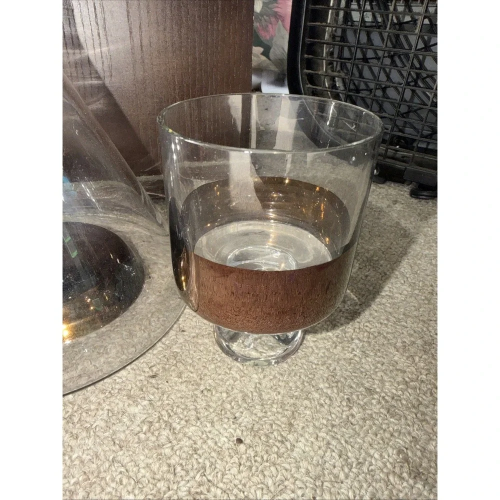 Tom Dixon Copper Tank Decanter & (2)‎ Matching Lowball Glasses